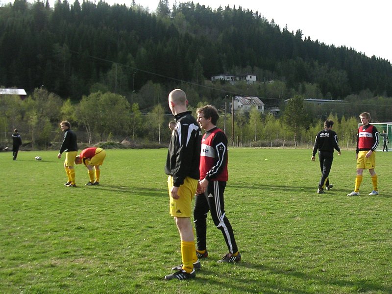 Ved oppvarmingen  
