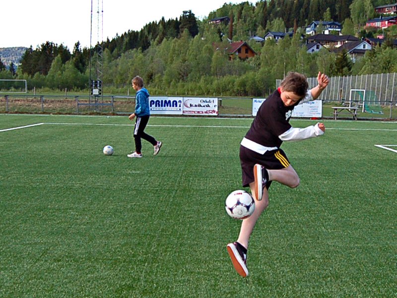 Tor Håkon viste litt triksing 