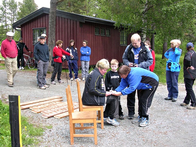 Ole Johan, mamma og pappa 