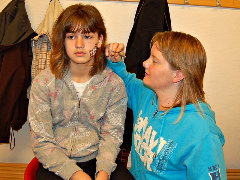 Ragnhild Aa ble malt av Kristin Løfaldli  