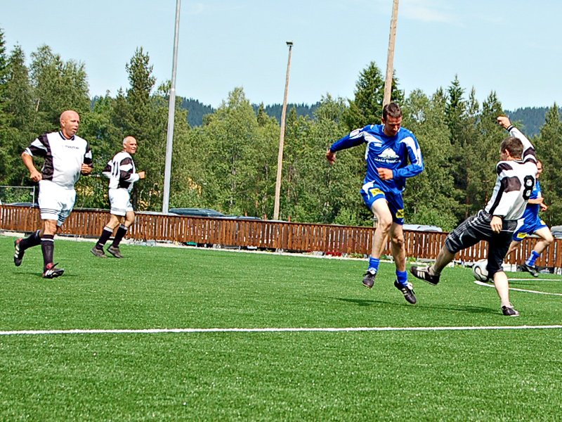 Tøffe taklinger  