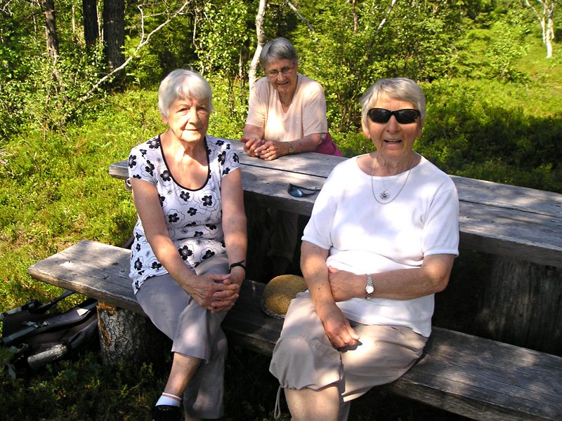 Jorunn Berg, Borghild Staveli, Marit Gjervan 