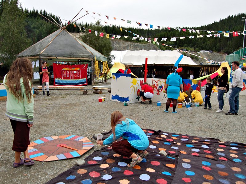 Barn(i)festivalområdet 