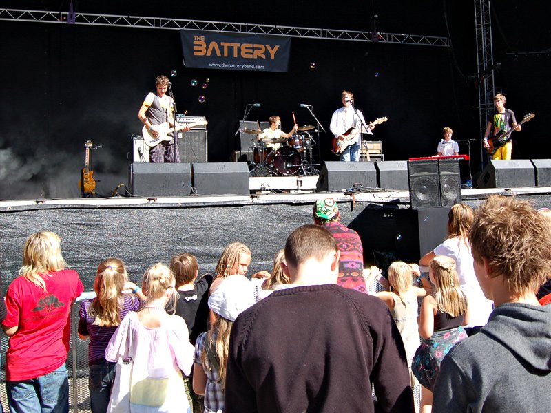 The Battery fra Surnadal og publikum  