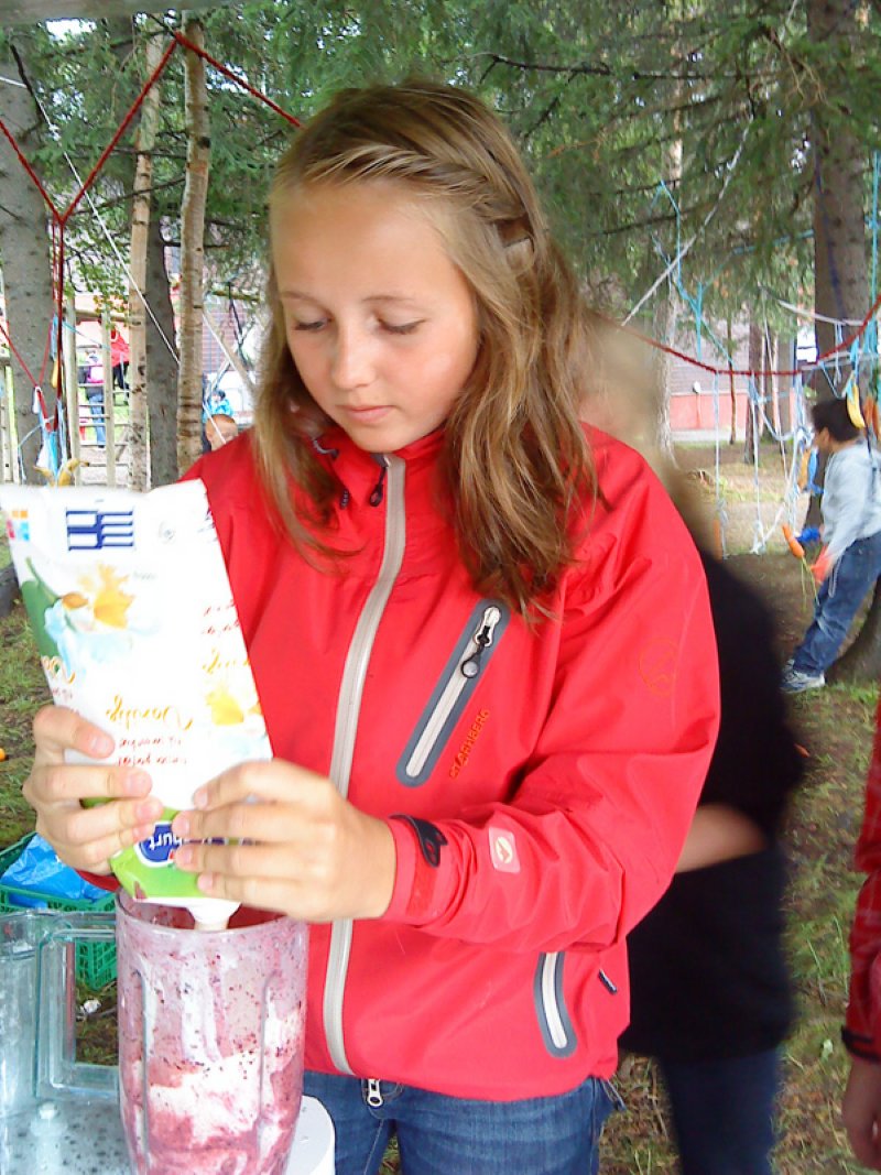 Christine lager smoothie med blåbær  