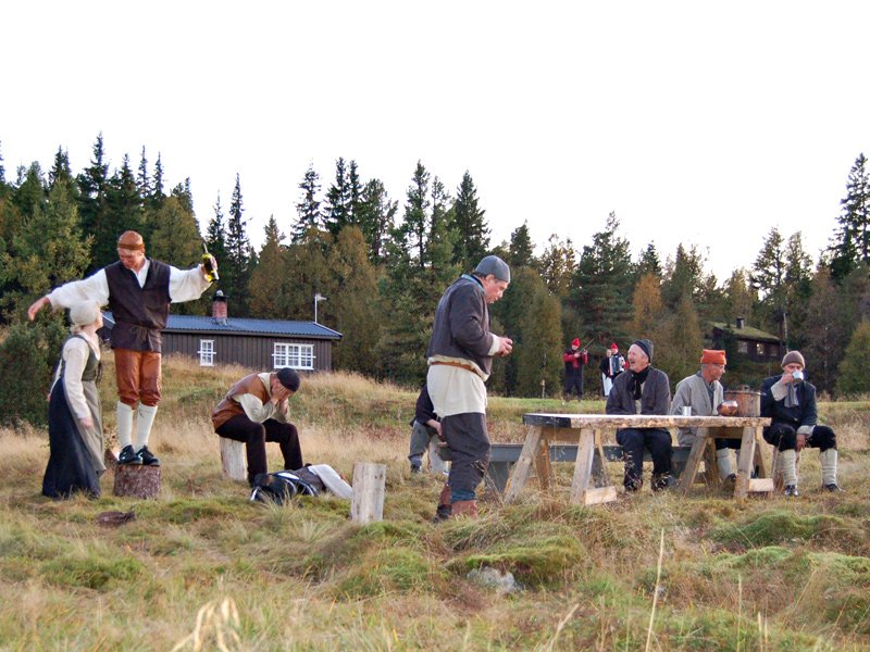 Det gikk tøft for seg noen ganger  