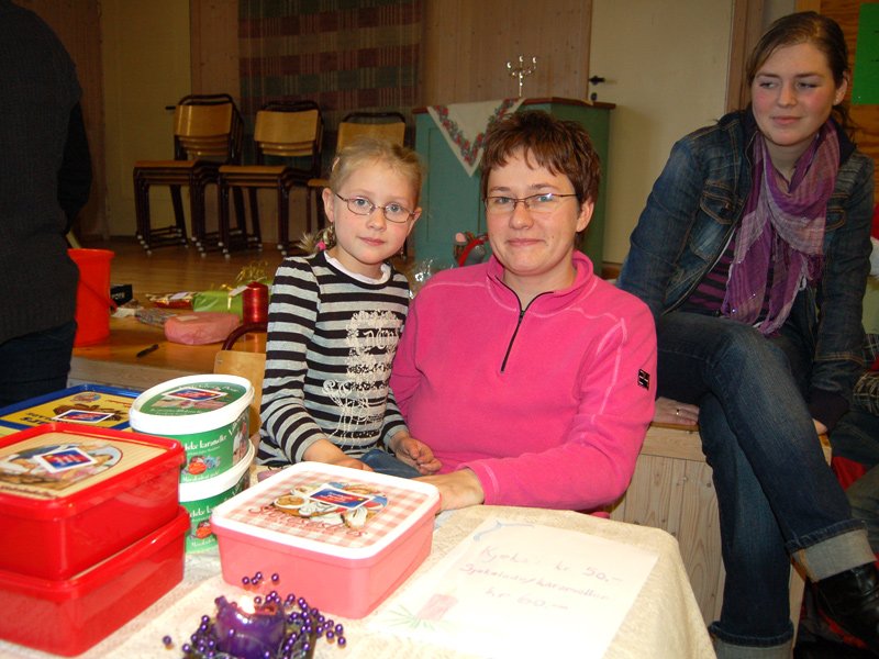 Ingrid og mamma Guri  