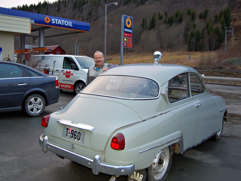 Jørund Snoen bekrefter at Saab´n er EU-godkjent 
