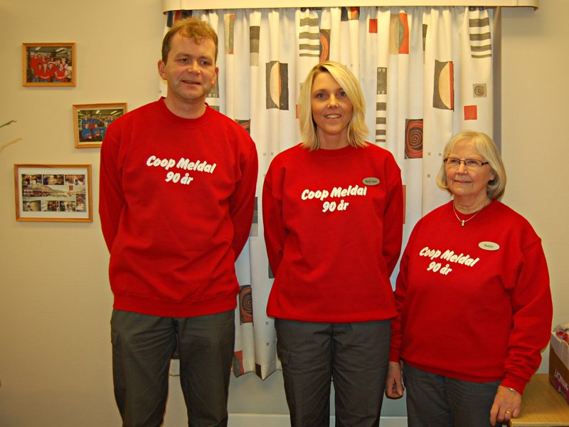 F. v. Bestyrer Geir Børset, Randi Irene Hilstad og Reidun Grefstad  