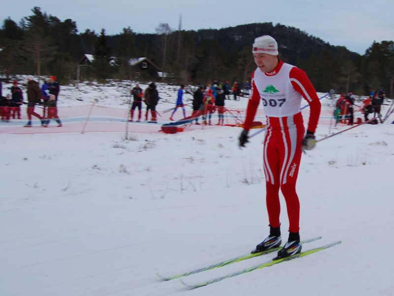 Tor Einar Sandvik like før målpassering  