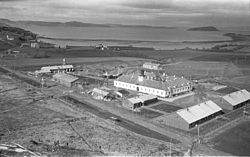 Falstad Fangeleir 1945 Foto Oskar A. Johansen Trondheim byarkiv