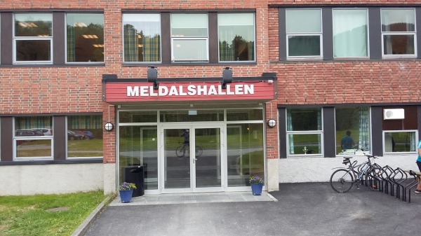 Meldalshallen inngang