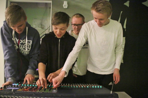 lyd lys mixer lite