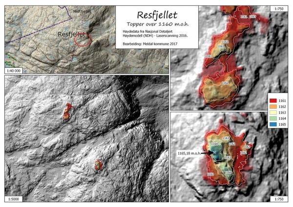 Resfjellet laserscanning