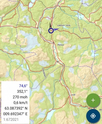 Kart stolpejakt