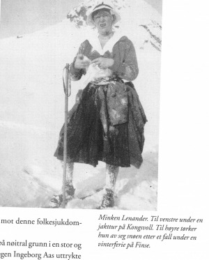 1935 Minken Lenander ski