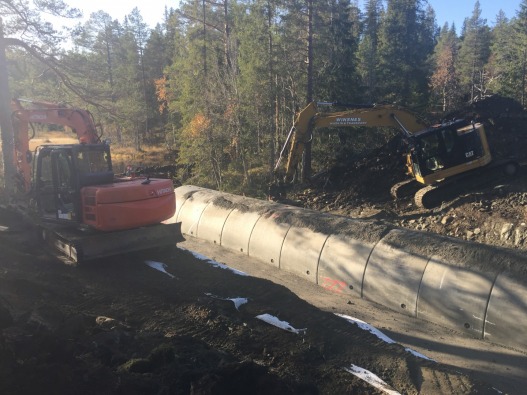 Stengt vei ved Malisetra 5
