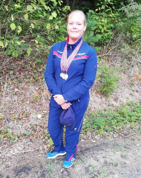 Eva Kristin Knudsen tre gull 7