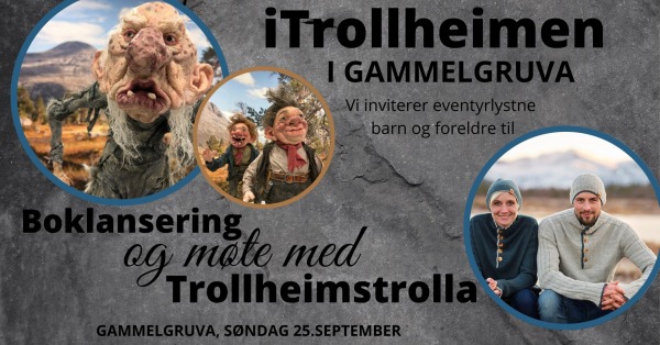 Boklansering og mote med trollheimstrolla