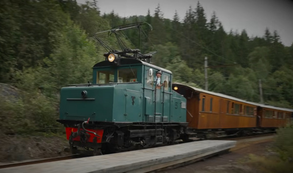 Thamshavnbanen film 16 Lokforer Hovtun